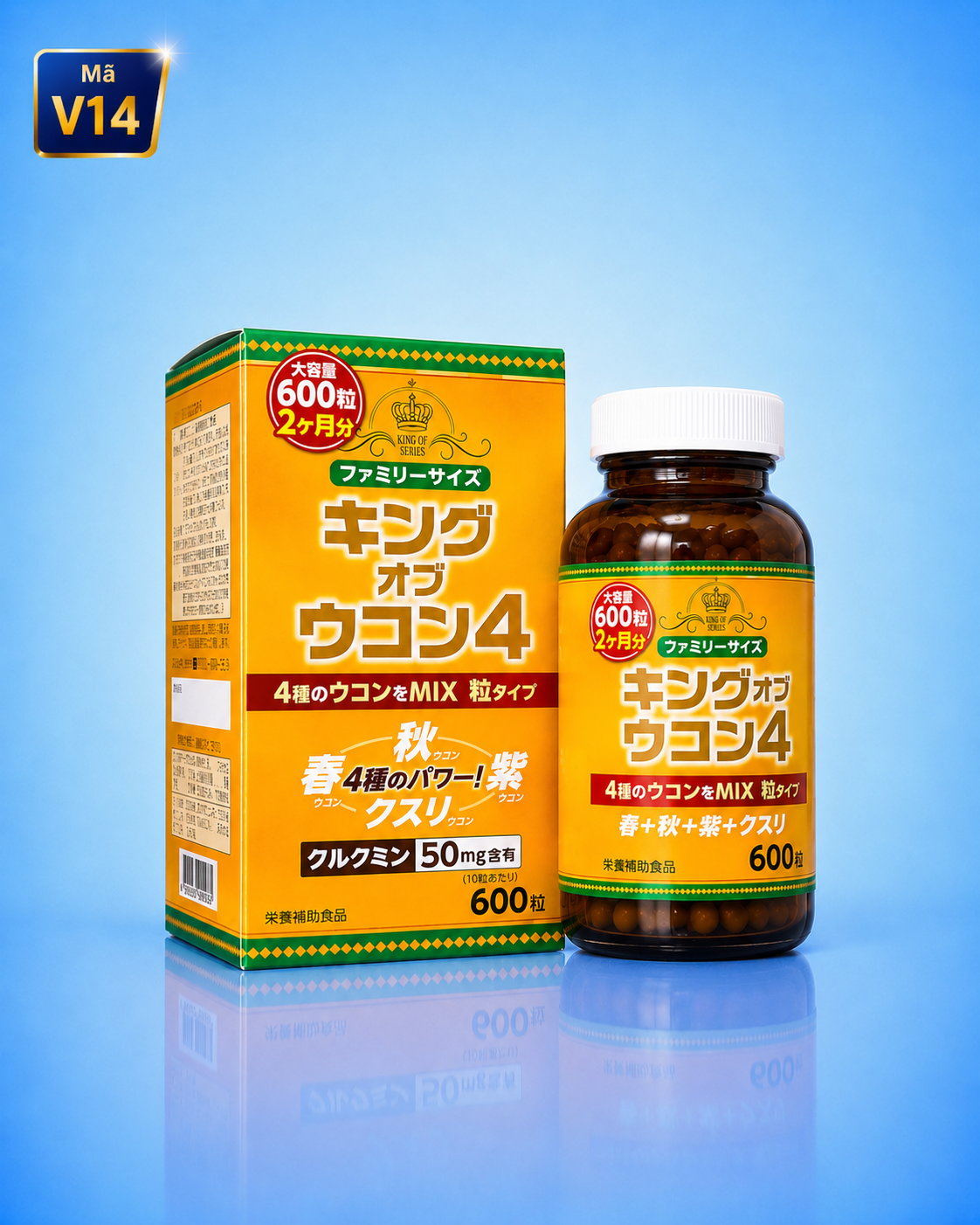 V14 - Viên uống tinh chất nghệ cao cấp Nhật Bản